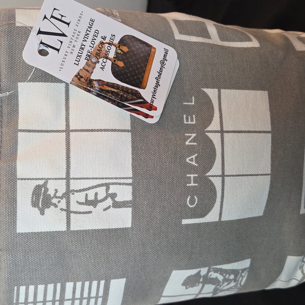 Chanel highly collectable 2003 Vintage canvas tote Ltd boutique only production
